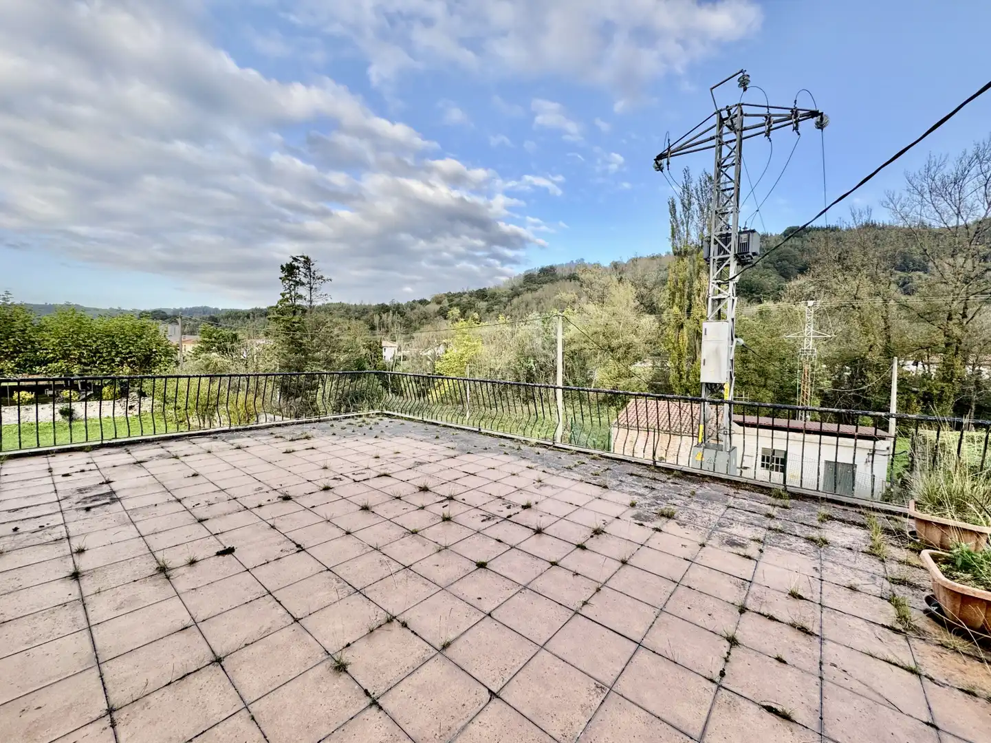 Terraza de Casa adosada en venta en Molledo con Parquet, Terraza y Amueblado