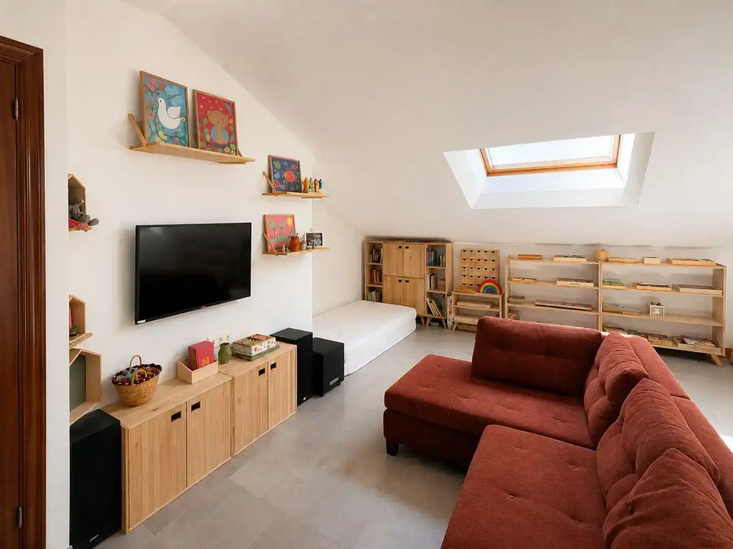 Living room of Flat for sale in Andoain  with Air Conditioner and Balcony