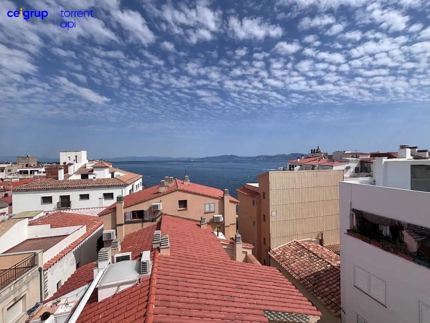 Exterior view of Attic for sale in L'Escala  with Air Conditioner and Terrace