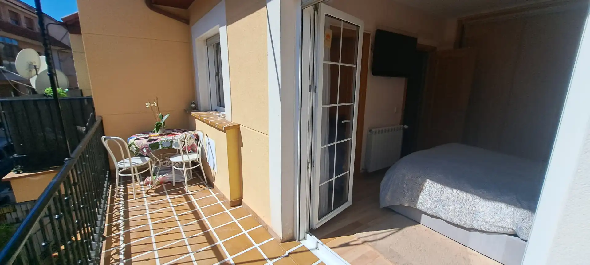 Balcony of Detached homes for sale in Pedrezuela  with Heating and Terrace