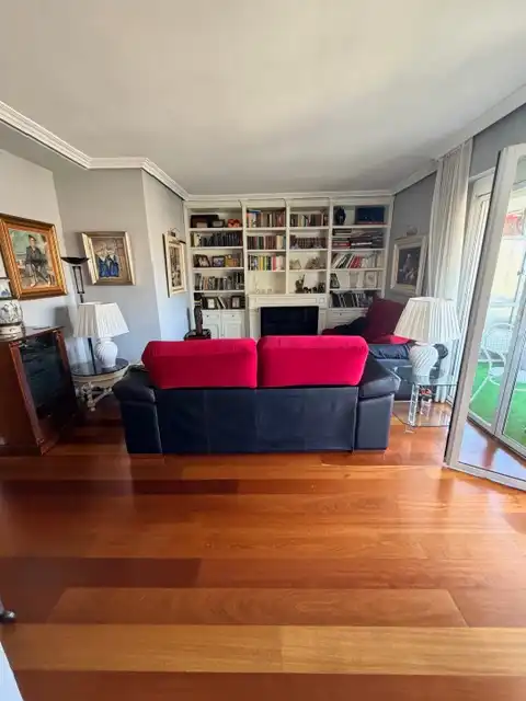Sala de estar de Piso en venta en Madrid con Aire acondicionado, Calefacción y Parquet