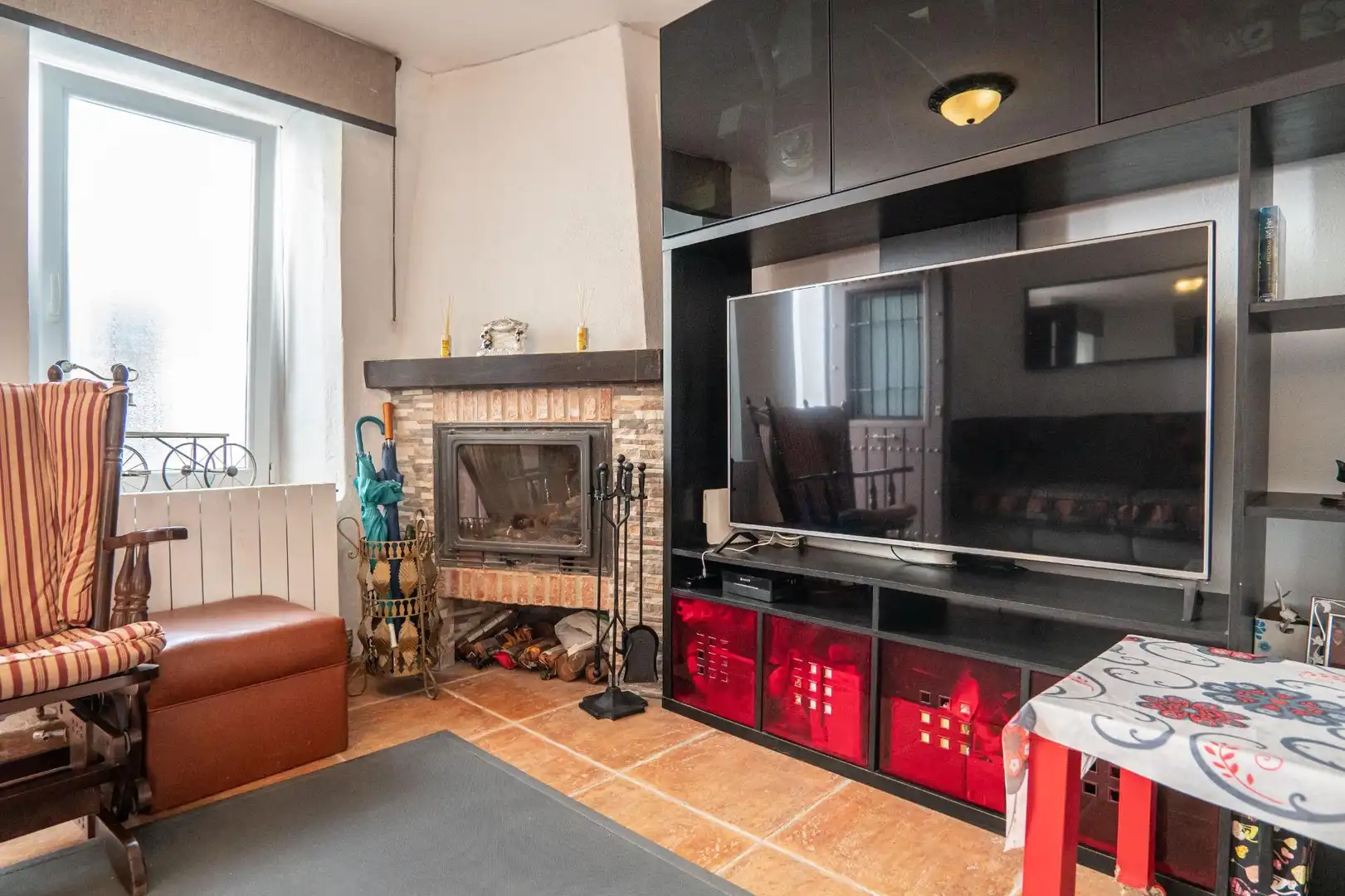 Living room of Houses for sale in Pizarra  with Terrace, Swimming Pool and Balcony