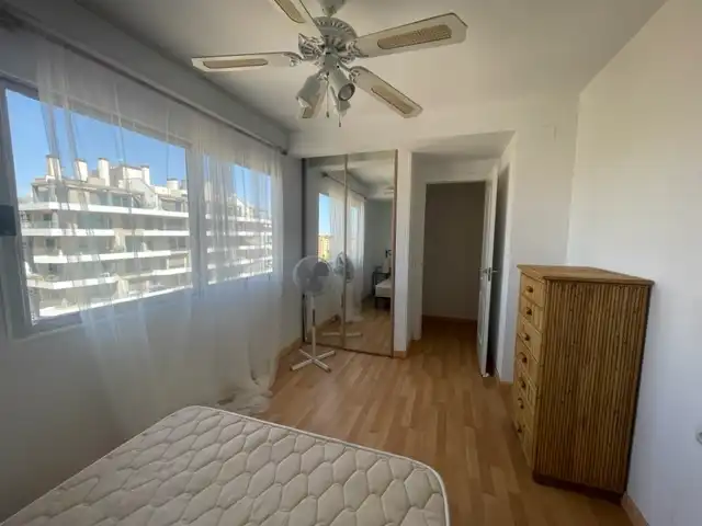 Bedroom of Flat for rent in Alicante / Alacant  with Terrace, Furnished and Balcony