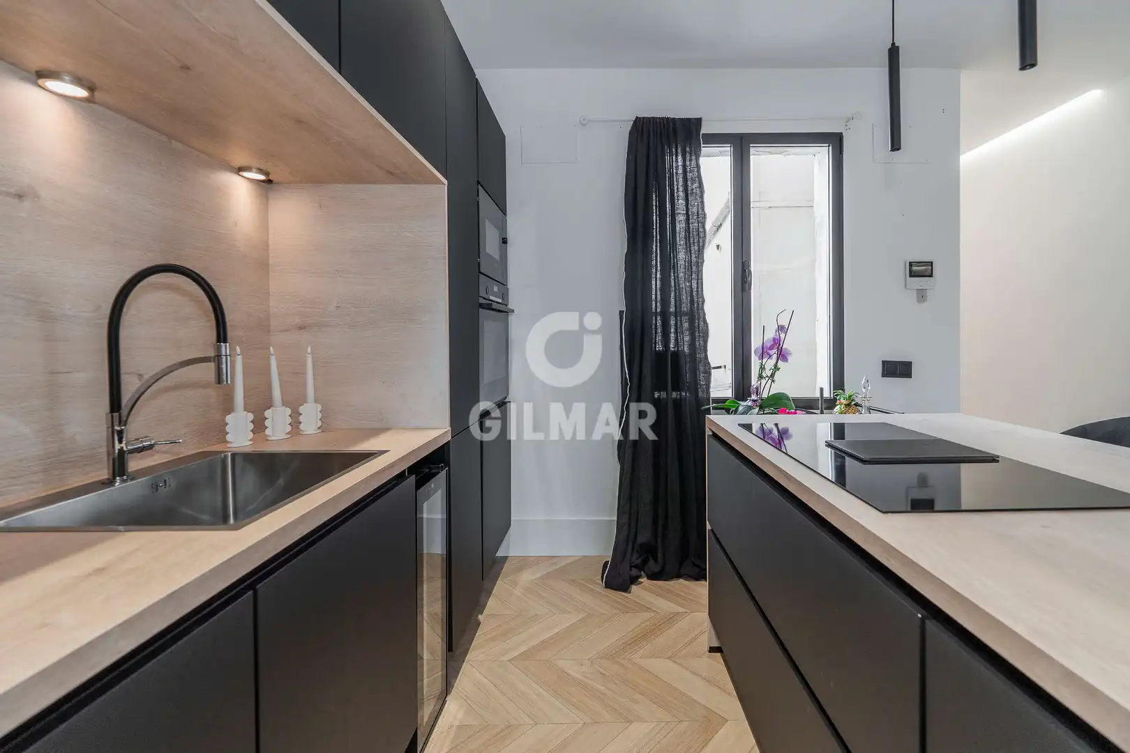 Kitchen of Flat for sale in Madrid  with Heating