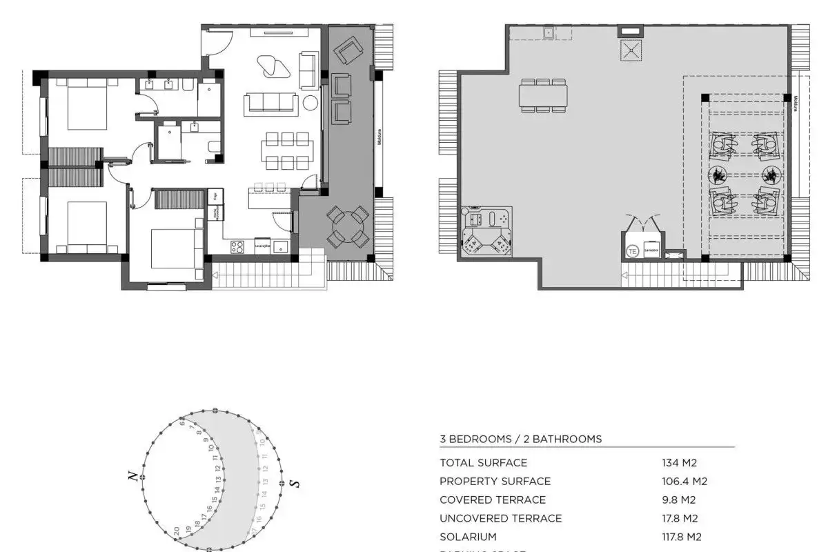Apartment with pool for sale in Ciudad Quesada, imagen 15