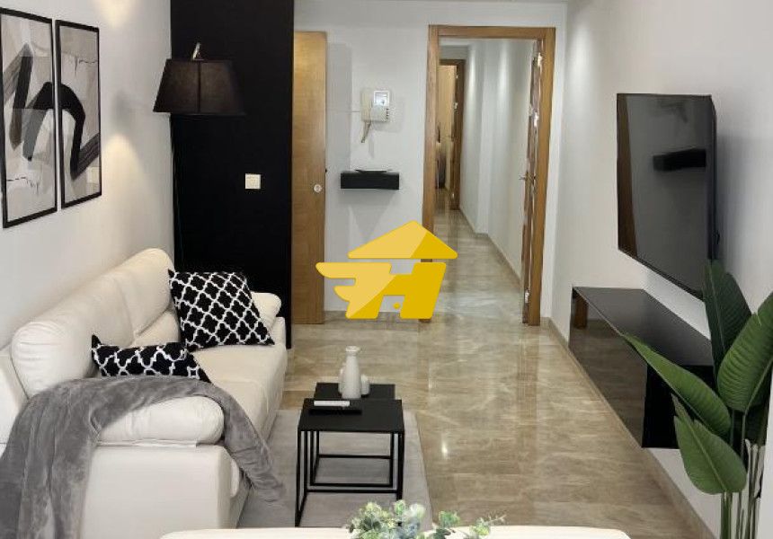 Sala d'estar de Pis de lloguer en  Córdoba Capital amb Aire condicionat i Moblat