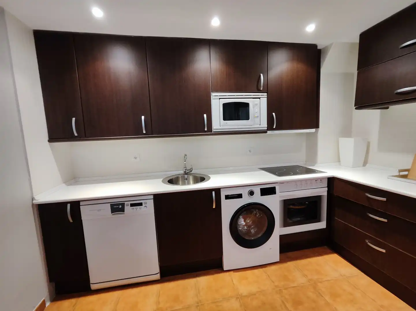 Cocina de Casa adosada en venta en Sojuela con Calefacción, Jardín privado y Parquet