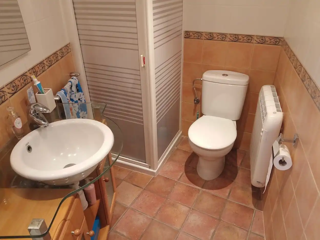 Bathroom of Country homes for sale in Peralta de Calasanz  with Heating, Storage room and Furnished