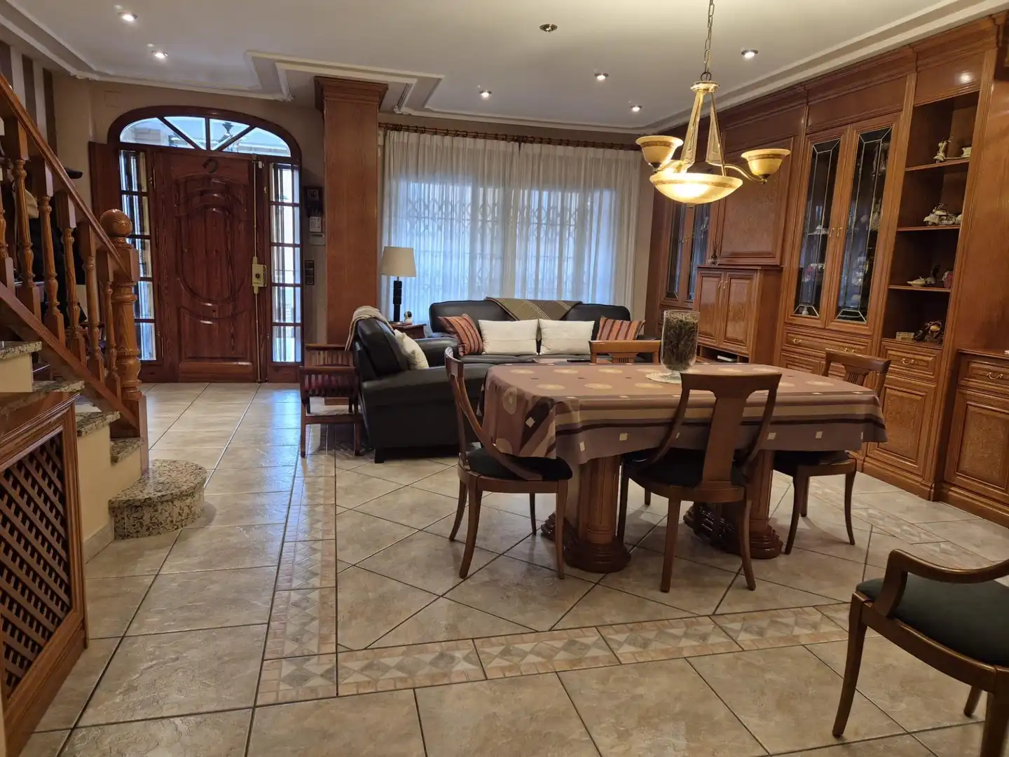 Comedor de Casa adosada en venta en Llíria con Jardín privado