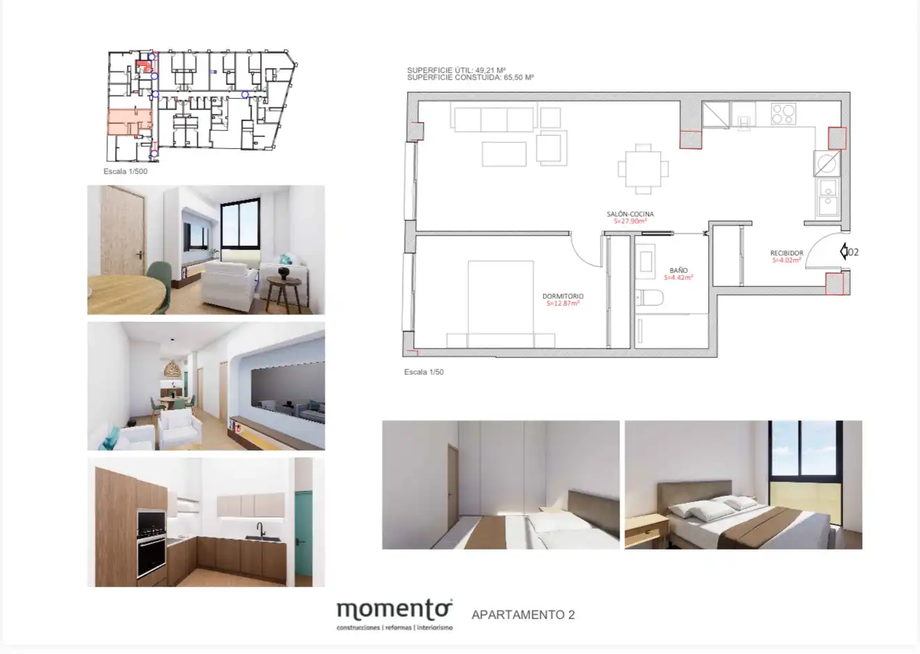 Wohnung zum Verkauf in Motril mit Klimaanlage, Heizung und Parkett