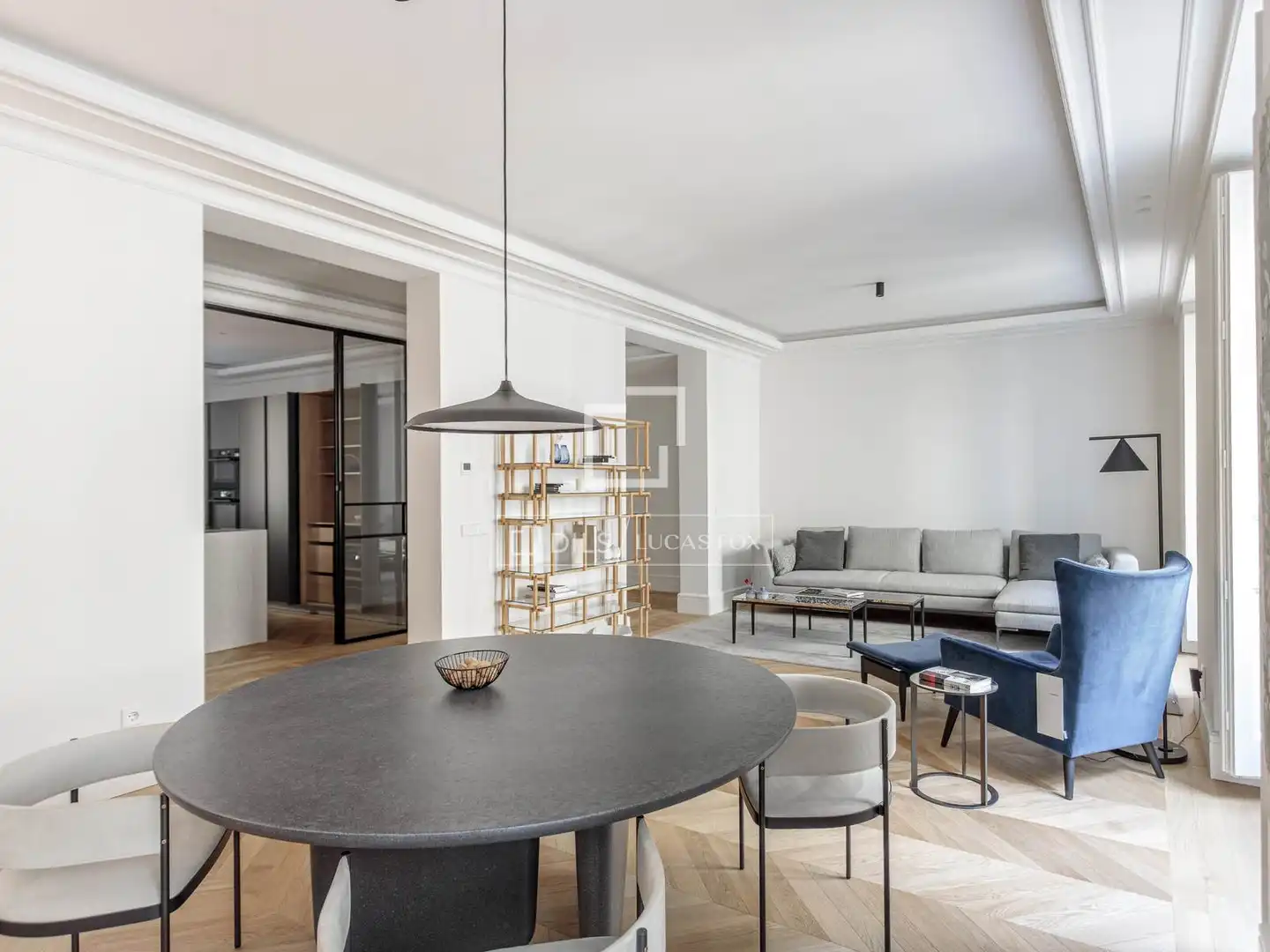 Sala d'estar de Pis en venda en Alcorcón amb Aire condicionat, Calefacció i Parquet