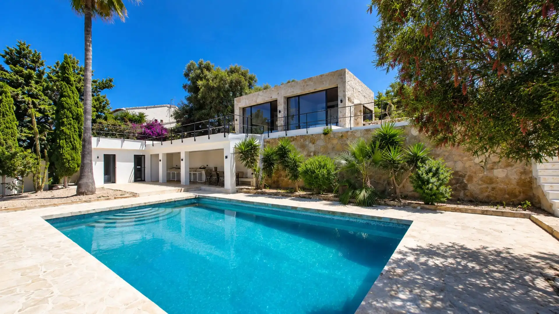 Piscina de Casa o xalet en venda en Jávea / Xàbia amb Aire condicionat, Calefacció i Jardí privat