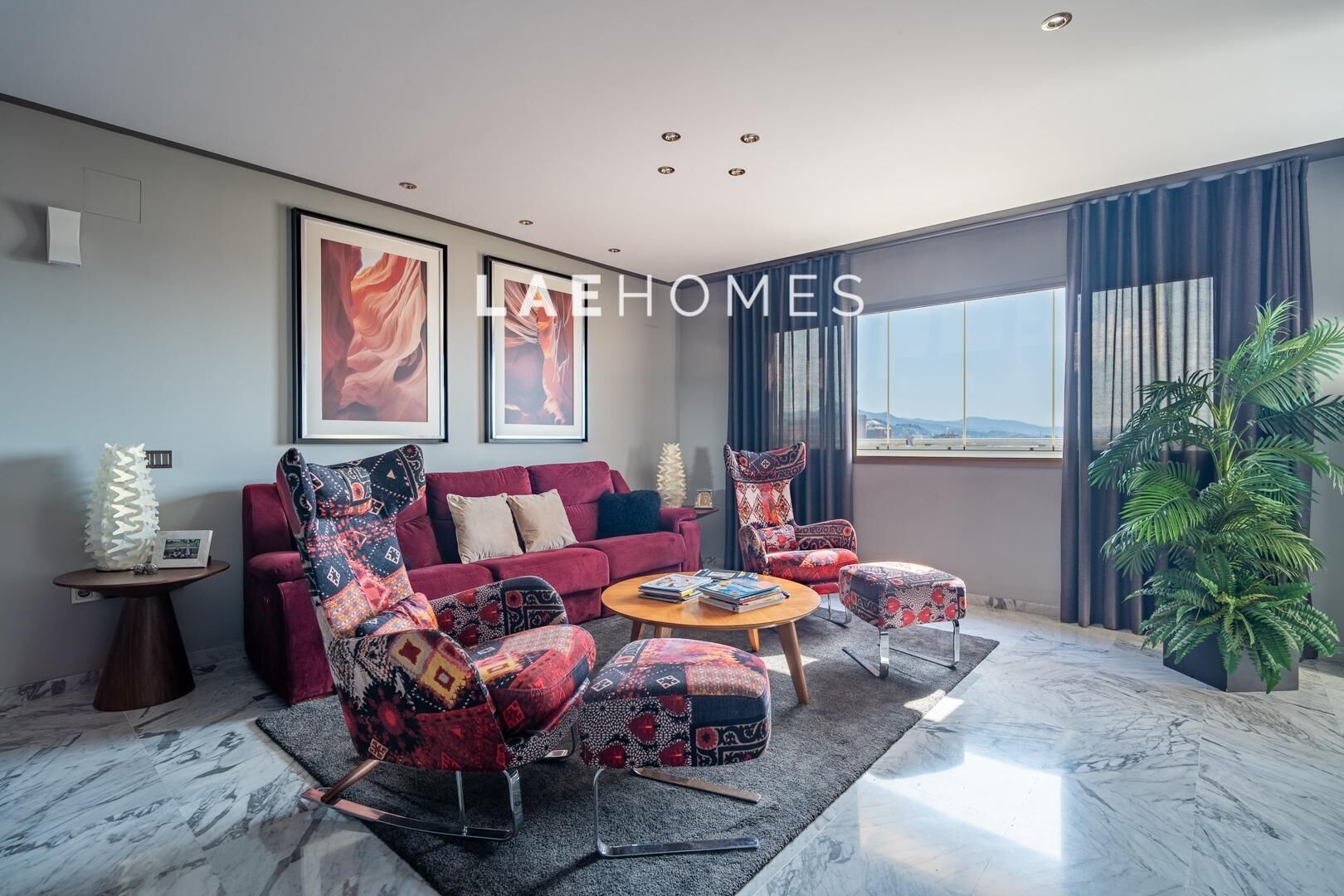 Living room of Attic for sale in Málaga Capital  with Air Conditioner, Heating and Terrace