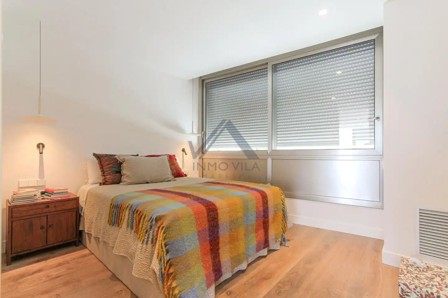 Schlafzimmer von Haus oder Chalet zum Verkauf in Sant Vicenç de Montalt mit Klimaanlage, Privatgarten und Terrasse