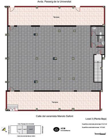 Local comercial en Venta en Passeig de la Universitat en Estación - Universidad