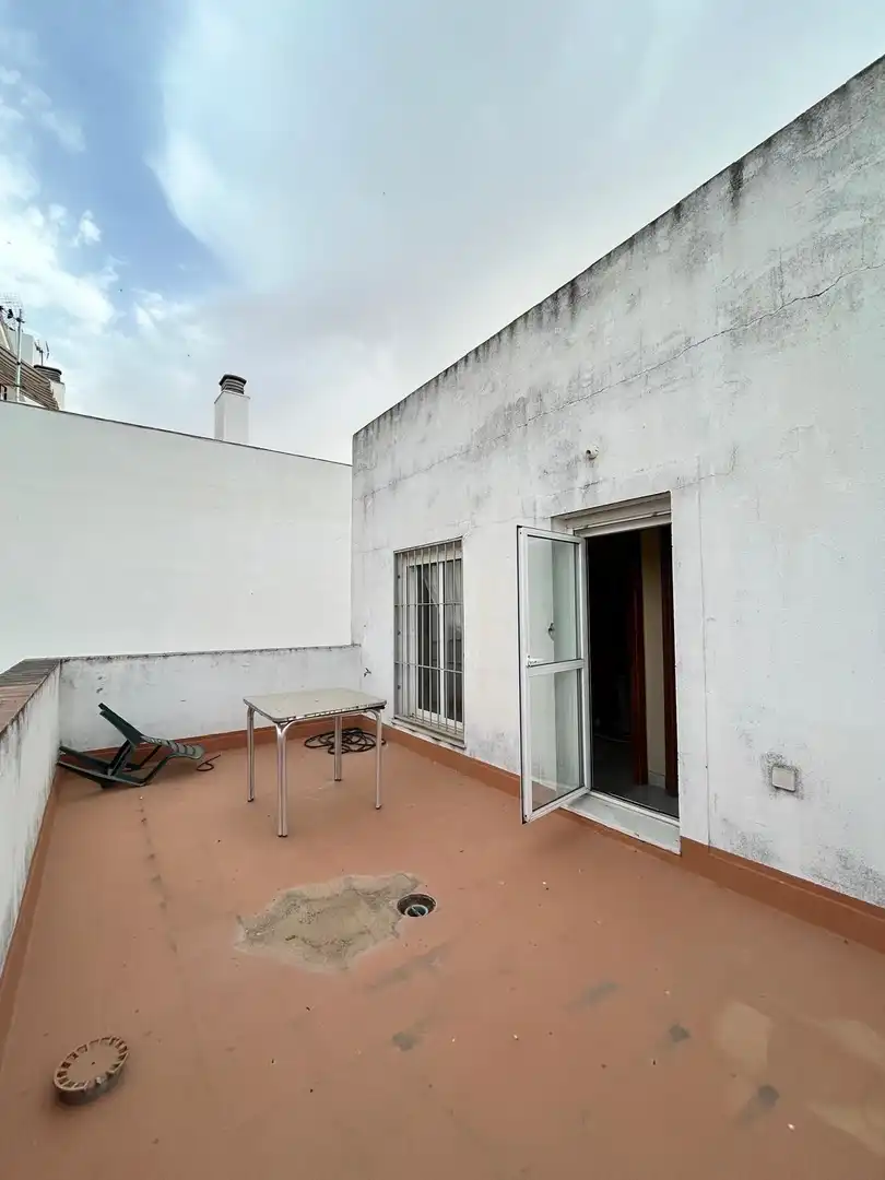 Terraza de Casa o chalet en venta en Dos Hermanas con Aire acondicionado, Parquet y Trastero