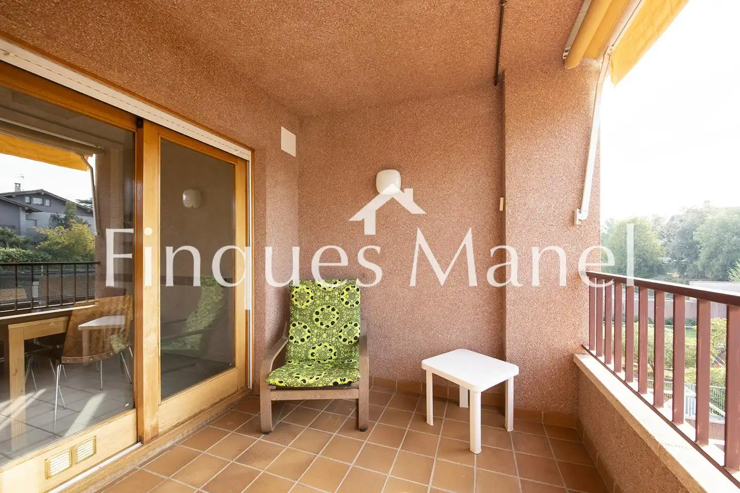 Terrasse von Wohnung zum Verkauf in Banyoles mit Klimaanlage und Terrasse