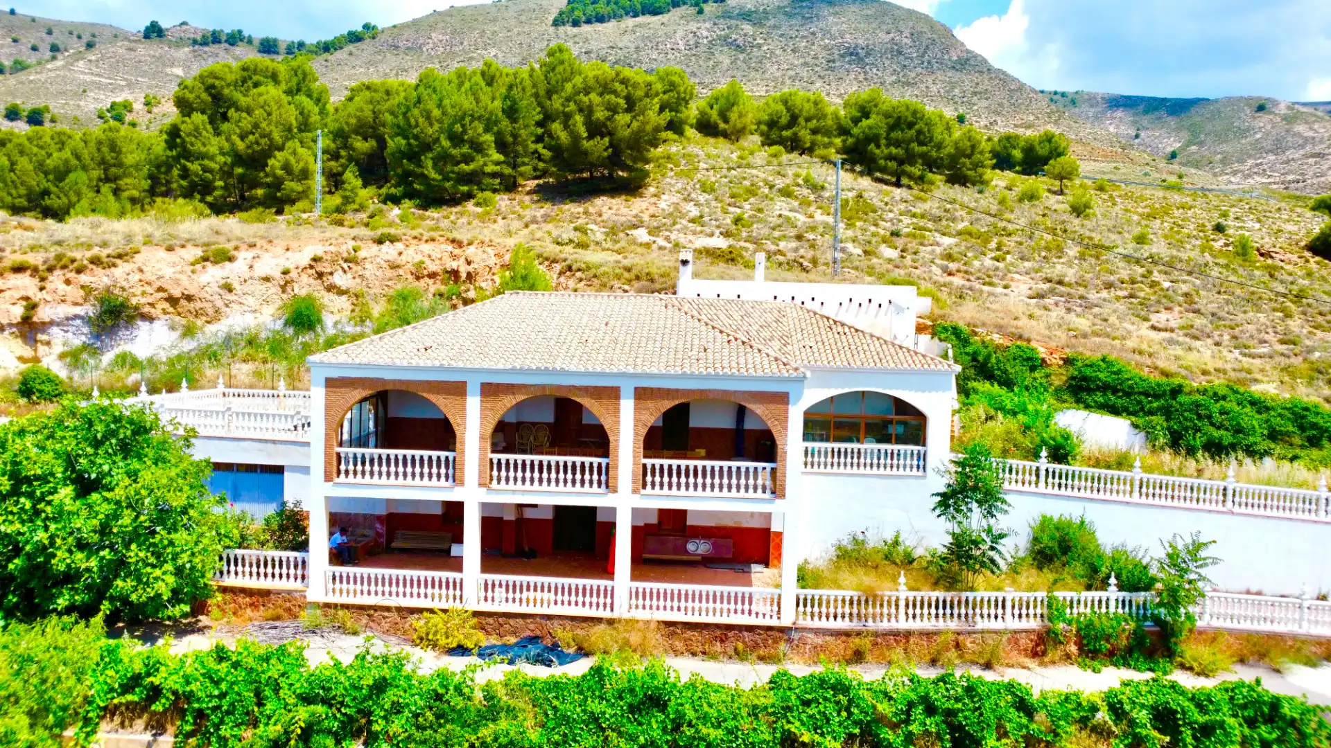 Exterior view of Houses for sale in Laujar de Andarax  with Air Conditioner, Private garden and Terrace