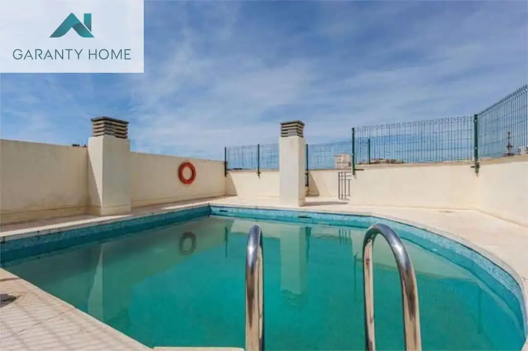 Piscina de Piso de alquiler en Málaga con Aire acondicionado, Trastero y Amueblado