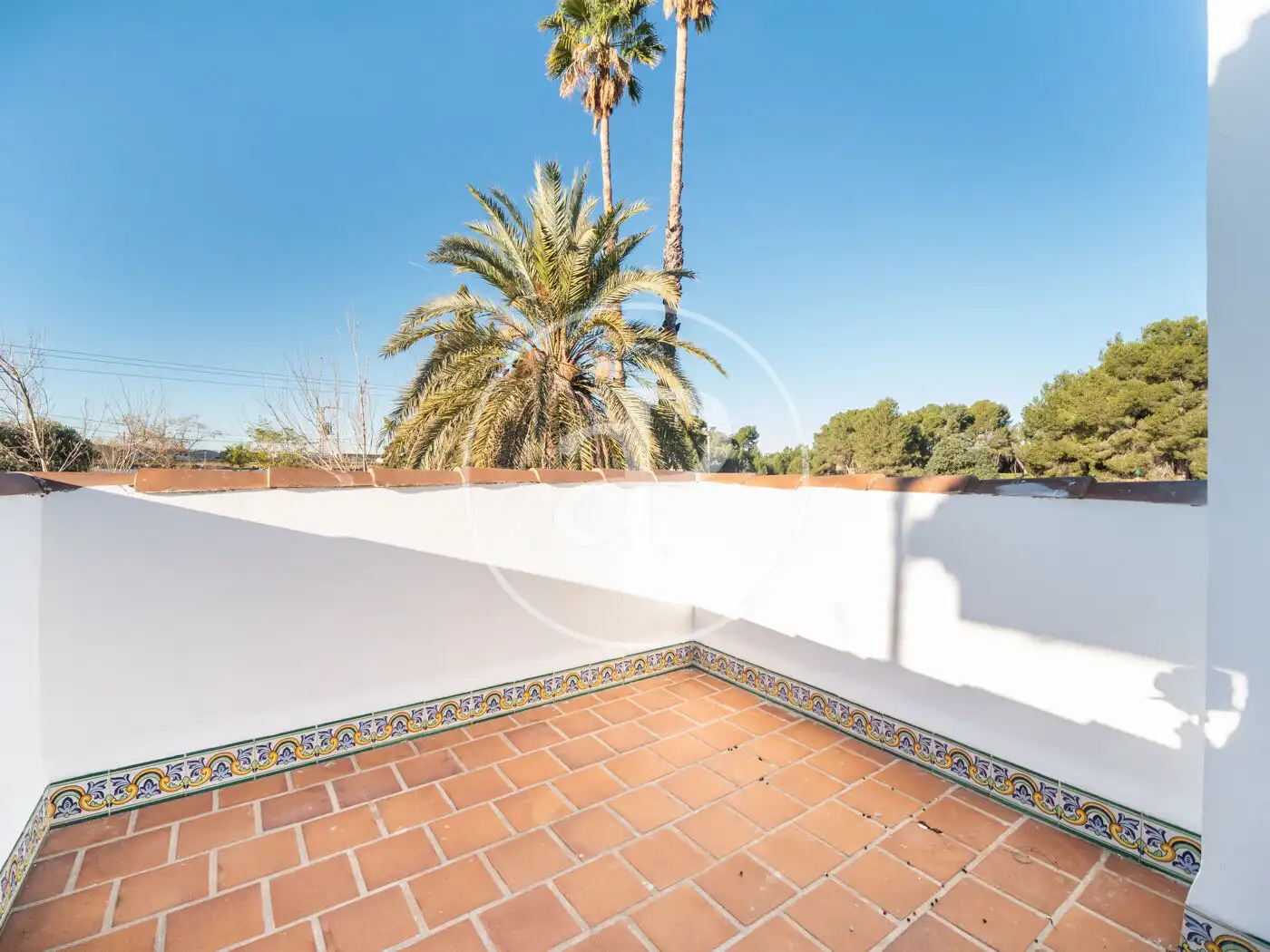 Terrassa de Casa o xalet en venda en Manises amb Aire condicionat, Calefacció i Jardí privat