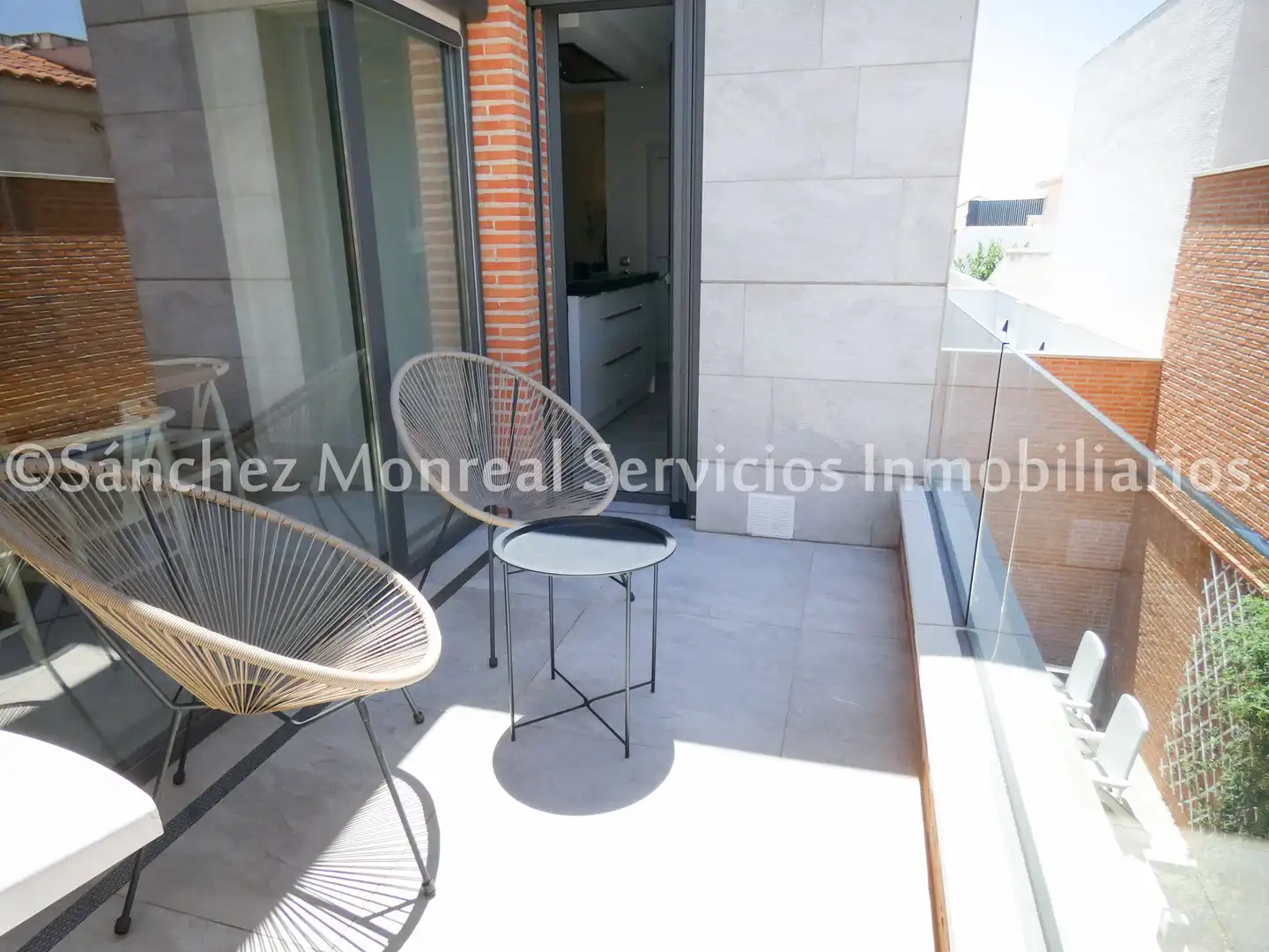 Terraza de Casa o chalet en venta en Alcázar de San Juan con Aire acondicionado, Calefacción y Jardín privado