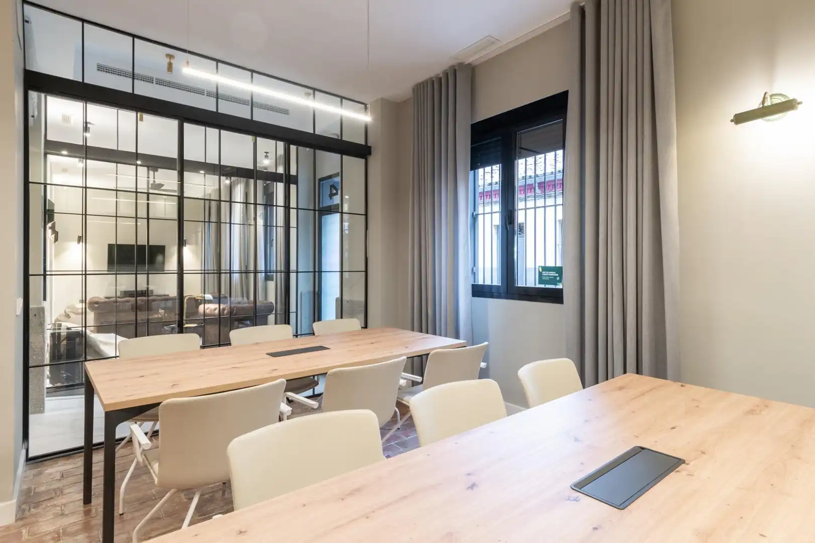 Dining room of Study for rent in Madrid  with Air Conditioner, Heating and Furnished