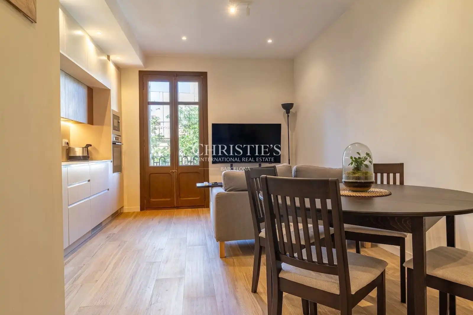 Living room of Flat for sale in Gràcia