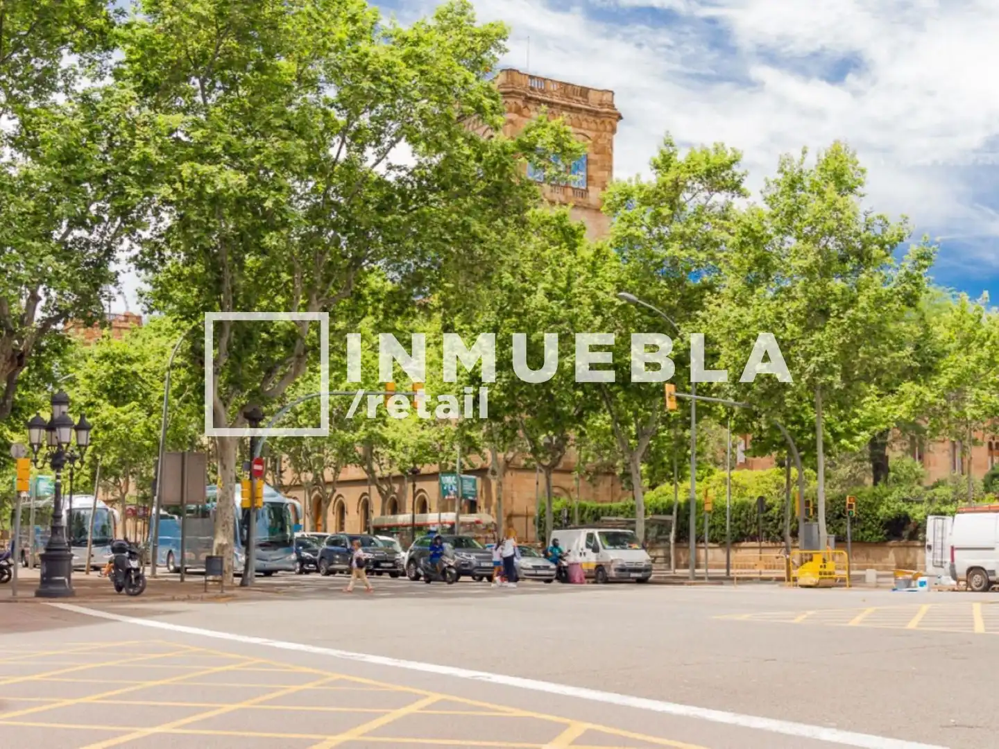Vista exterior de Local de lloguer en Barcelona