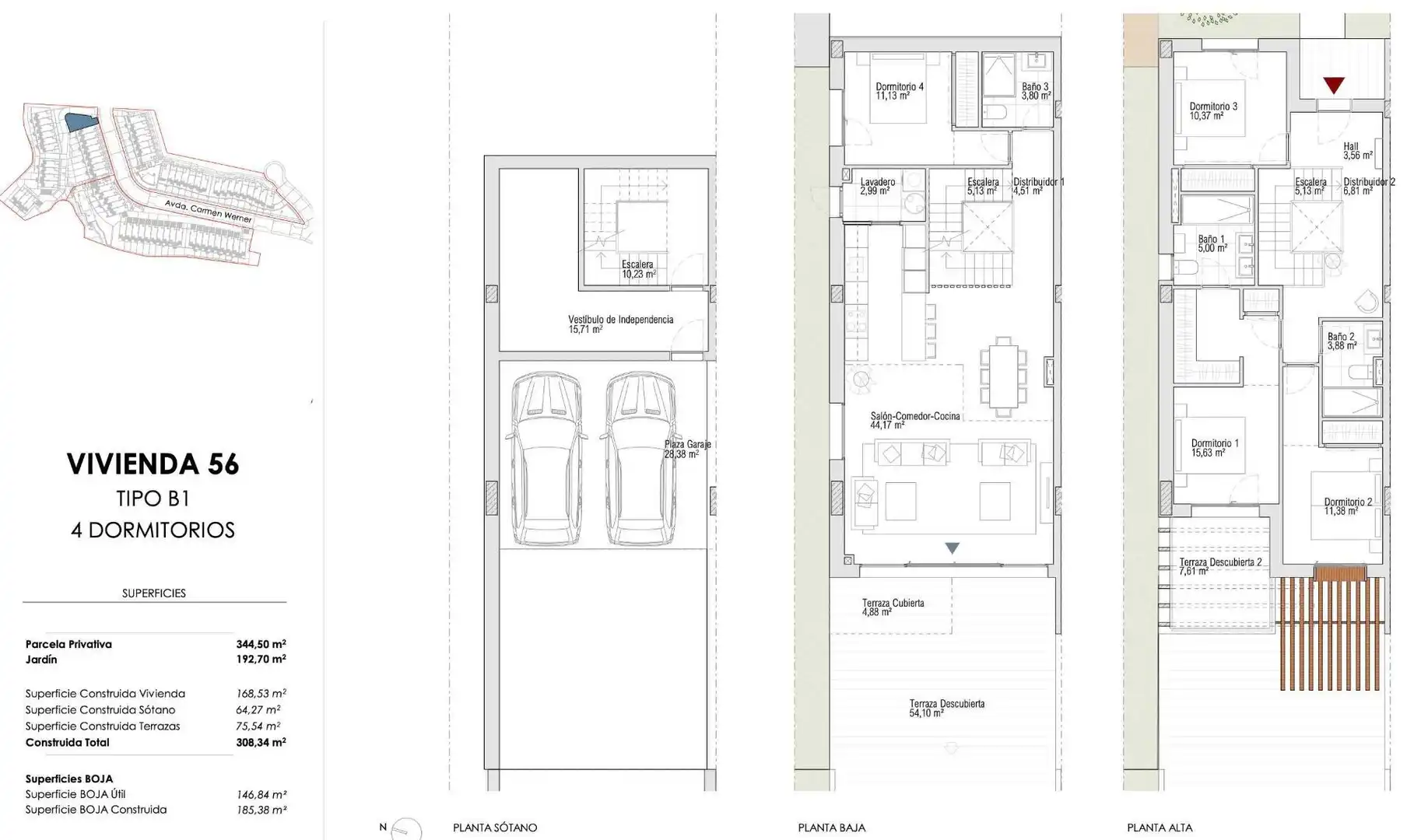 Maison mitoyenne avec piscine à vendre à El Faro de Calaburra - Chaparral, imagen 17