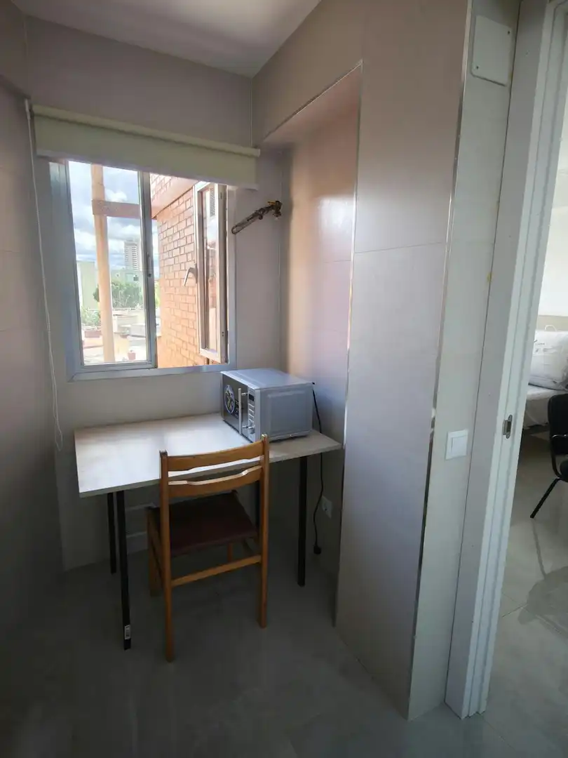 Kitchen of Flat for rent in Madrid  with Air Conditioner, Heating and Furnished