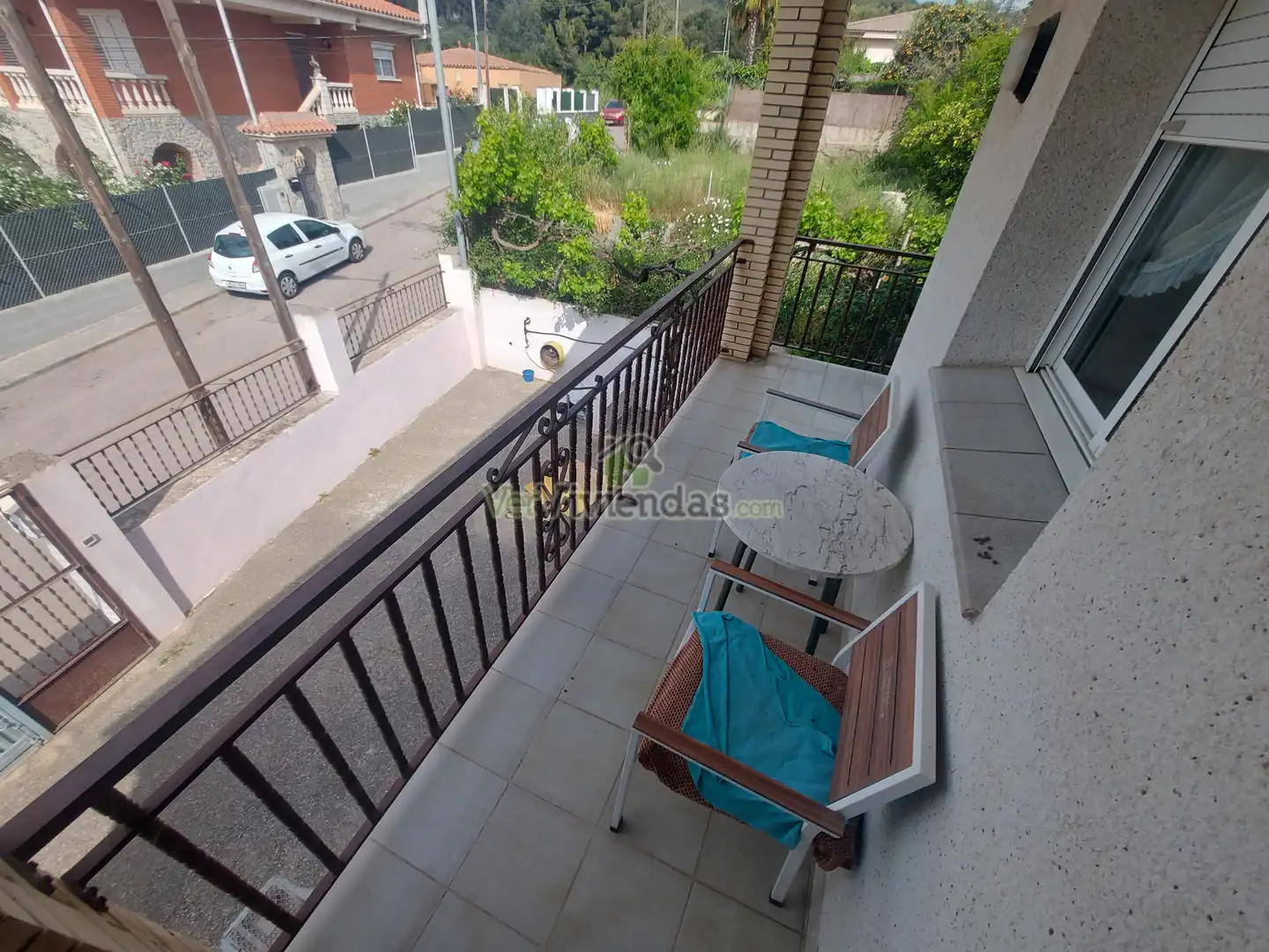 Balcony of Houses for sale in Sant Vicenç Dels Horts  with Air Conditioner, Heating and Private garden