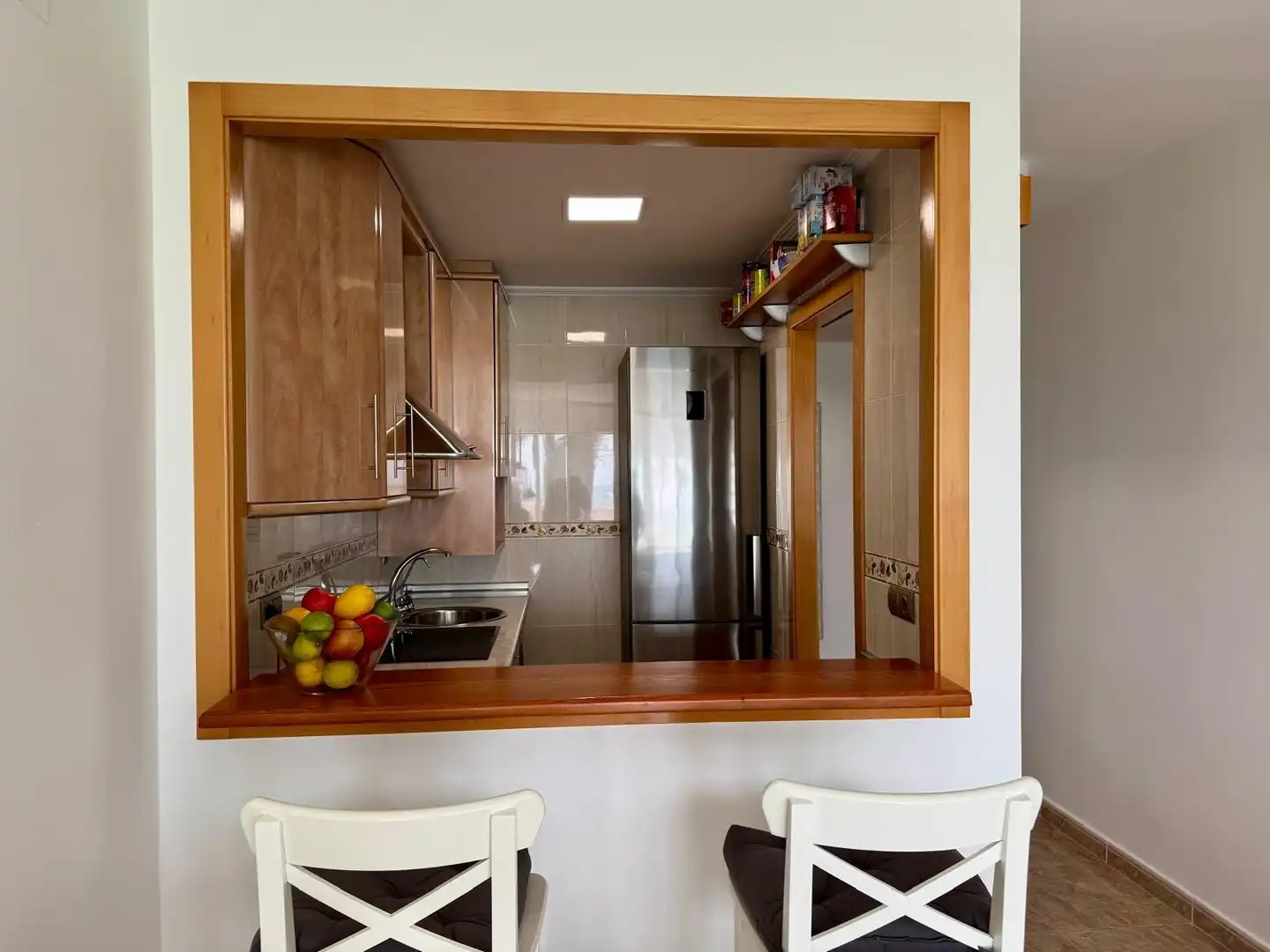 Kitchen of Apartments for rent in Alicante / Alacant  with Air Conditioner, Furnished and Community pool