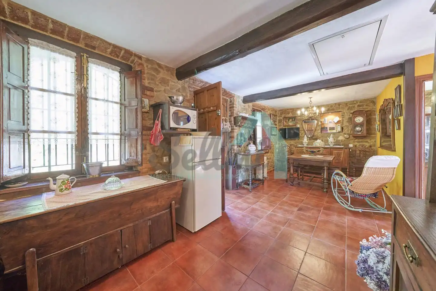 Kitchen of Houses for sale in Langreo  with Private garden and Balcony