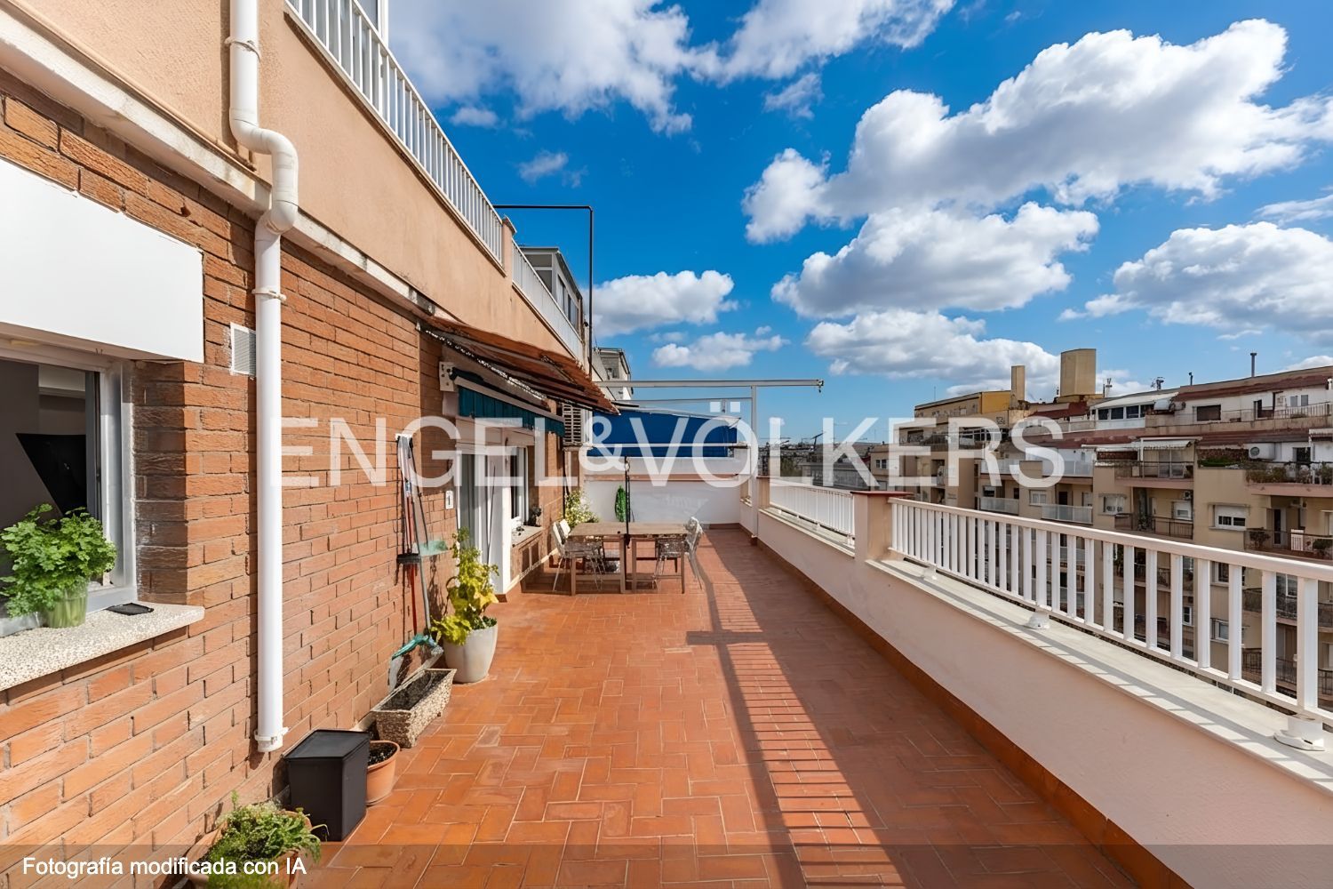 Terraza de Ático en venta en Esplugues de Llobregat con Aire acondicionado, Calefacción y Jardín privado