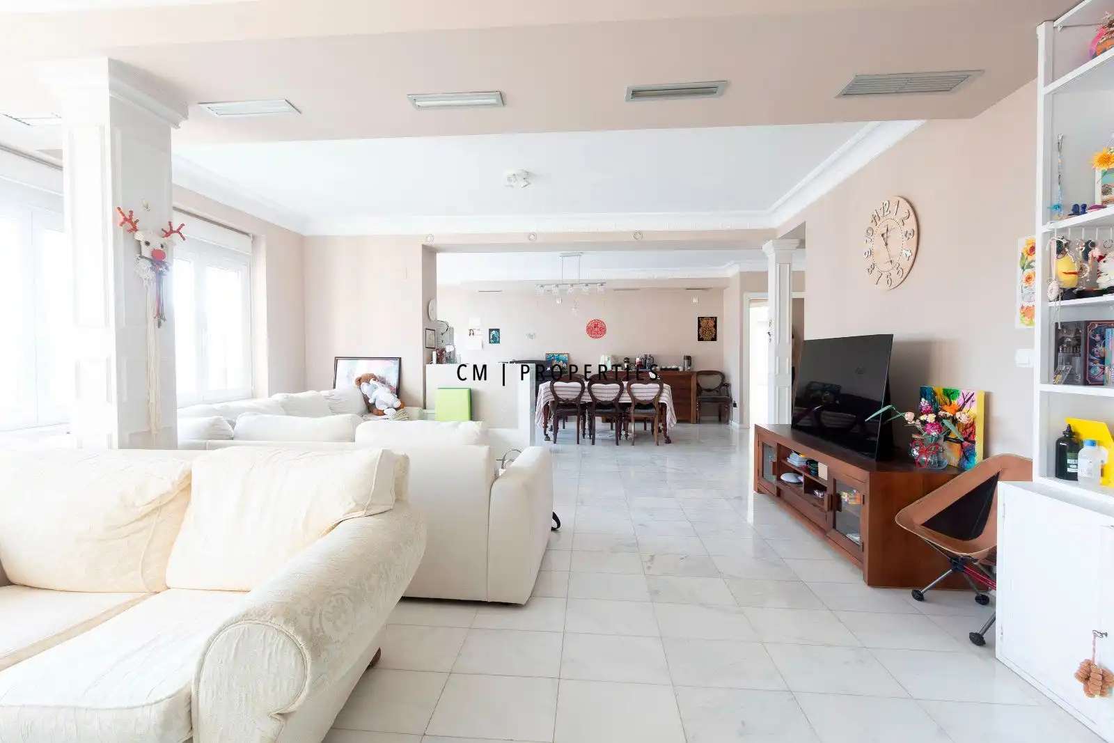 Sala de estar de Piso en venta en Valencia con Aire acondicionado, Amueblado y Balcón