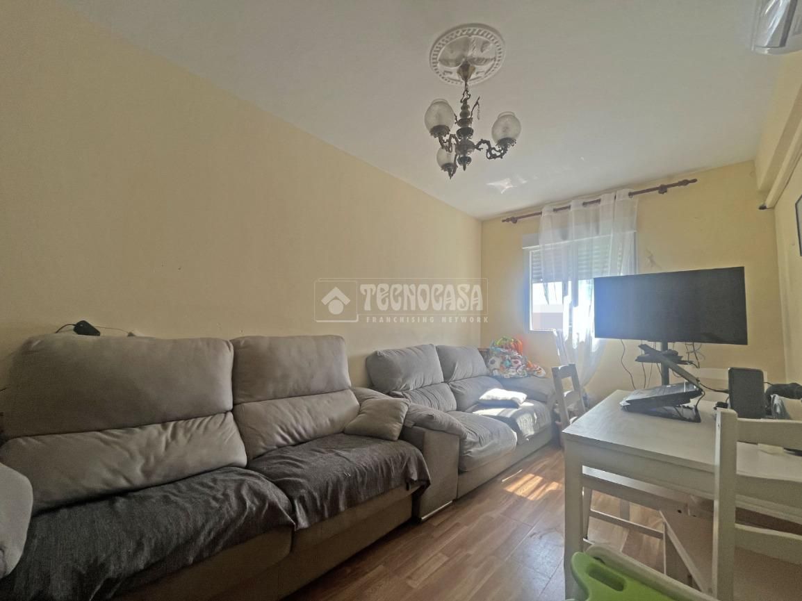 Living room of Flat for sale in  Madrid Capital  with Air Conditioner and Terrace