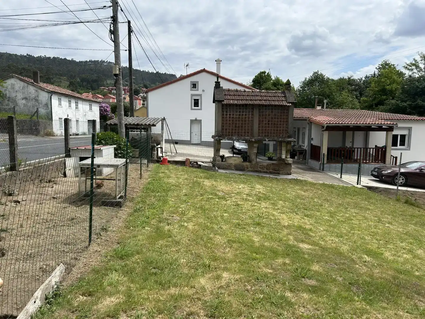 Casa adosada de lloguer en Ames amb Jardí privat, Traster i Moblat
