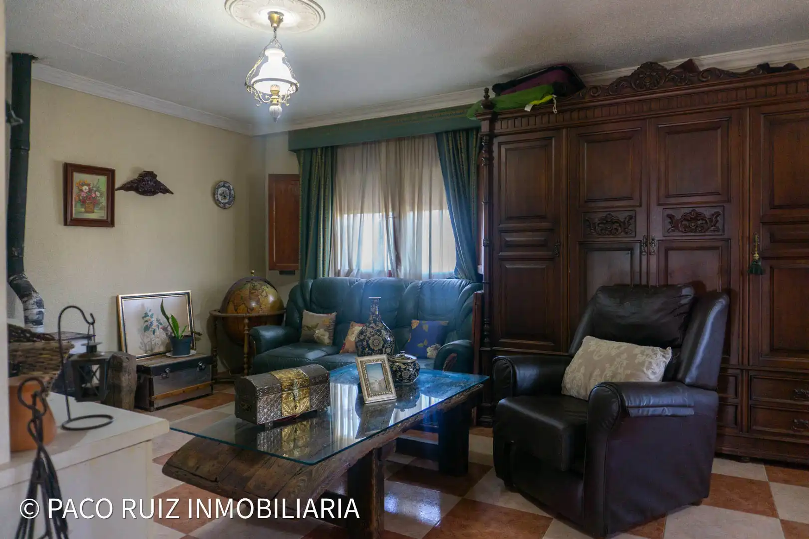Sala d'estar de Casa o xalet en venda en Fondón