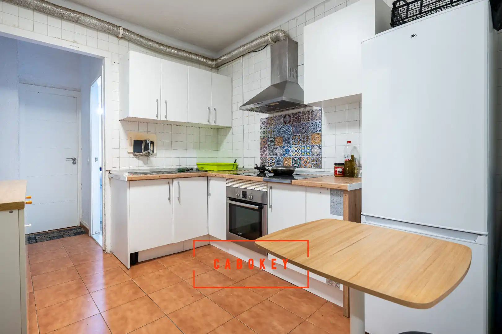 Cocina de Piso en venta en Almería con Parquet, Amueblado y Horno