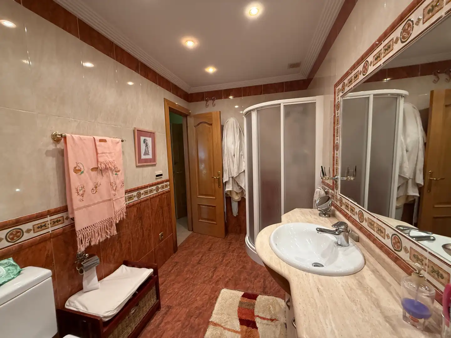Baño de Casa o chalet en venta en Carrión de los Condes con Aire acondicionado, Calefacción y Jardín privado