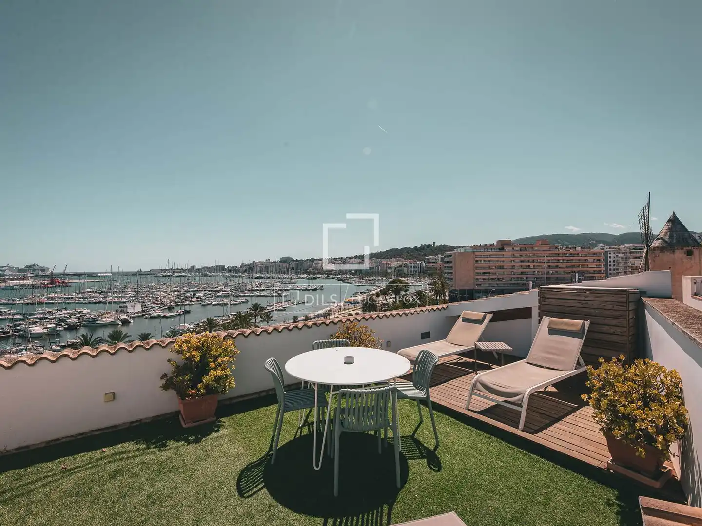 Terraza de Casa o chalet en venta en  Palma de Mallorca con Aire acondicionado, Calefacción y Parquet