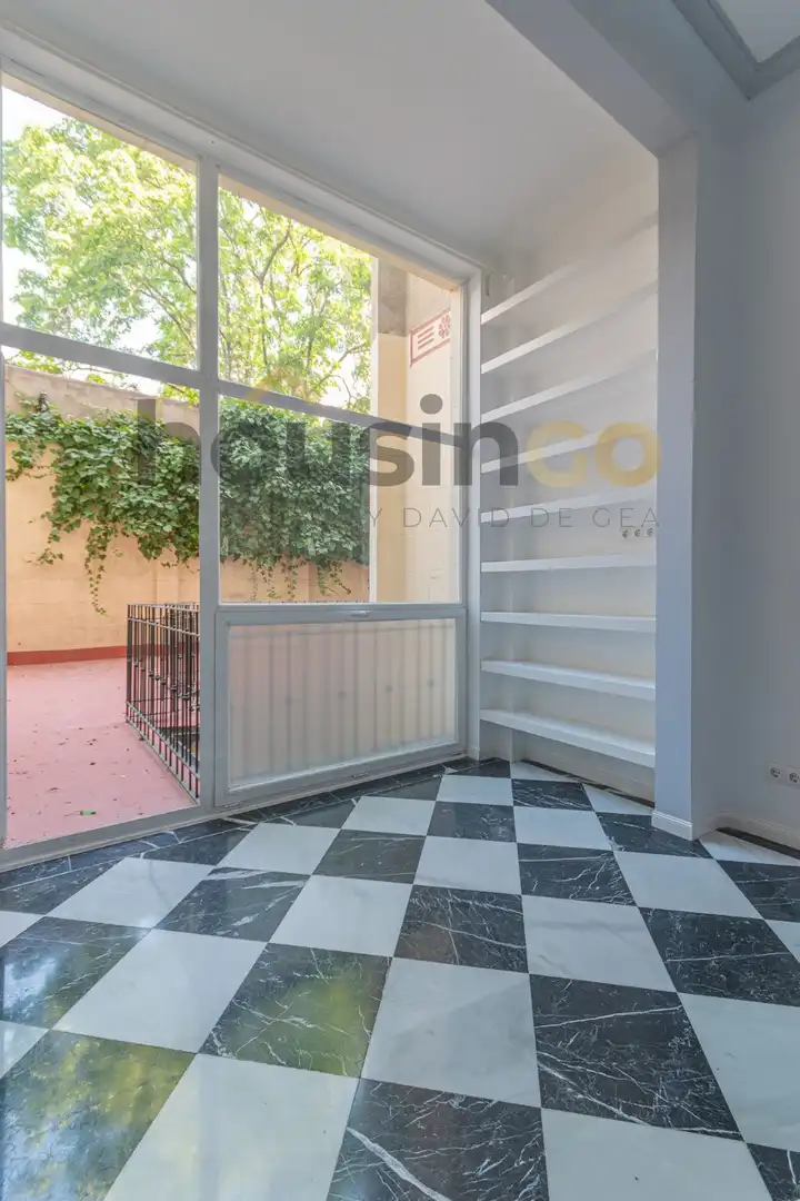 Balcony of Flat for rent in Madrid  with Heating, Terrace and Oven