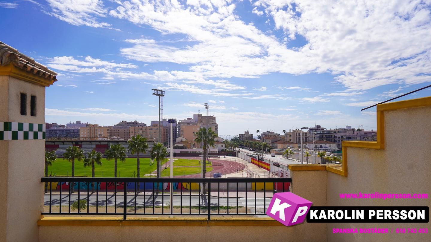 Terrace of Duplex for sale in Santa Pola  with Terrace, Swimming Pool and Furnished