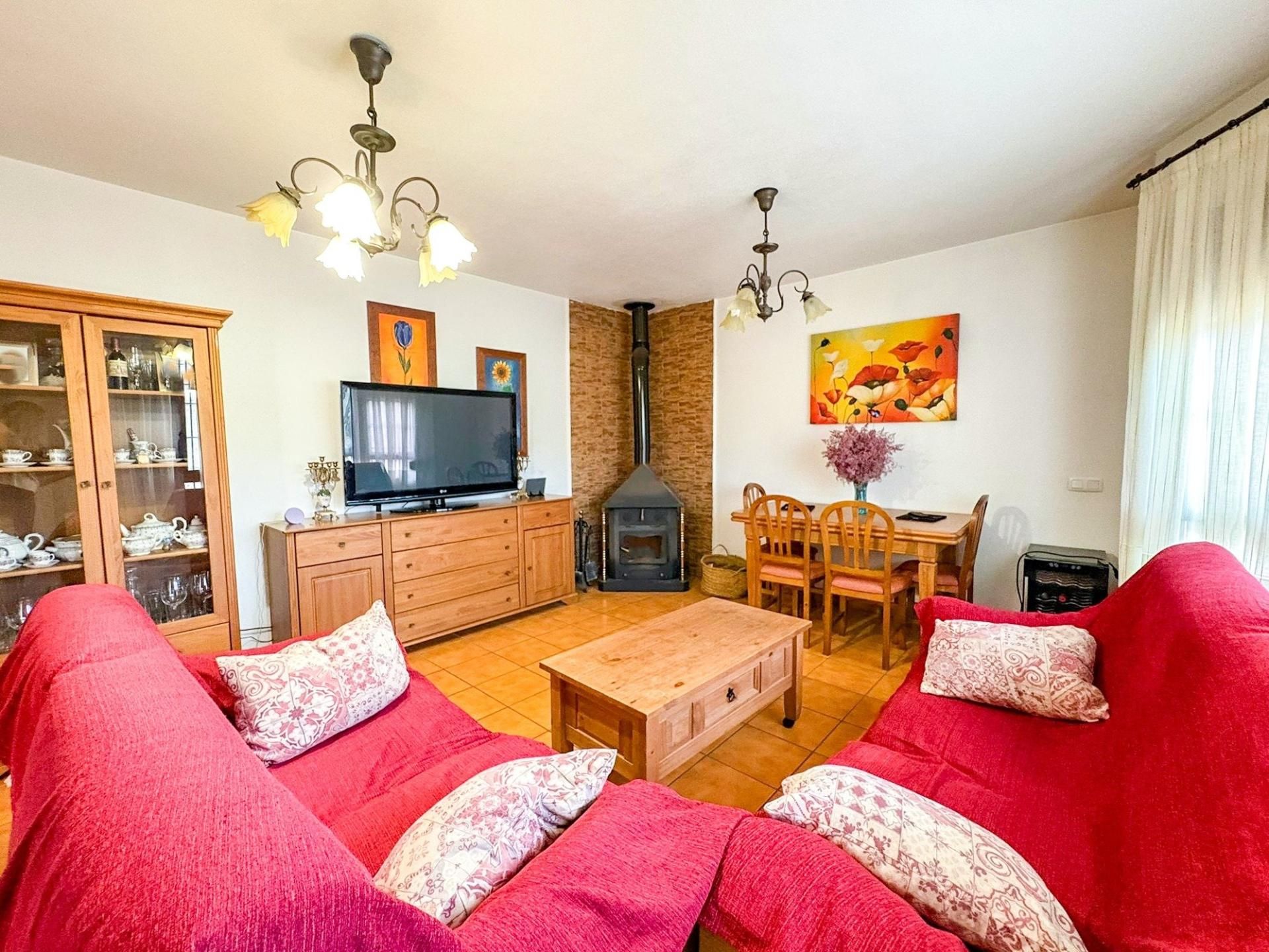 Sala de estar de Casa adosada en venta en Molina de Segura con Aire acondicionado, Terraza y Balcón