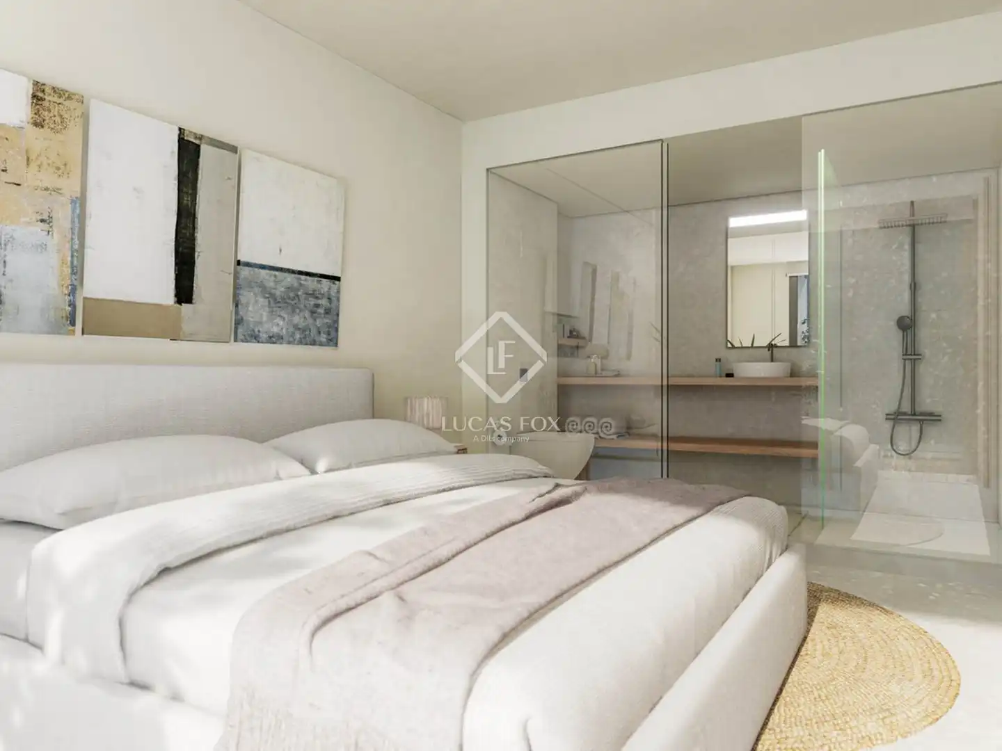 Bedroom of Houses for sale in Santa Eulària des Riu  with Air Conditioner, Private garden and Terrace