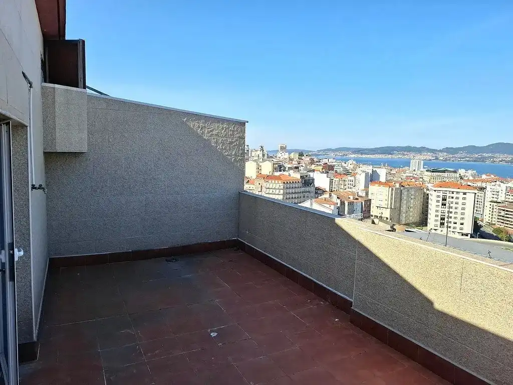 Terrace of Flat for sale in Vigo   with Heating, Parquet flooring and Terrace