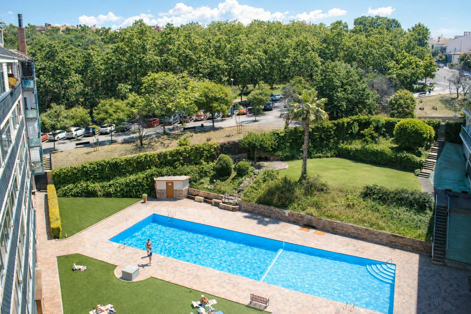 Piscina de Àtic en venda en Granollers amb Aire condicionat, Calefacció i Jardí privat