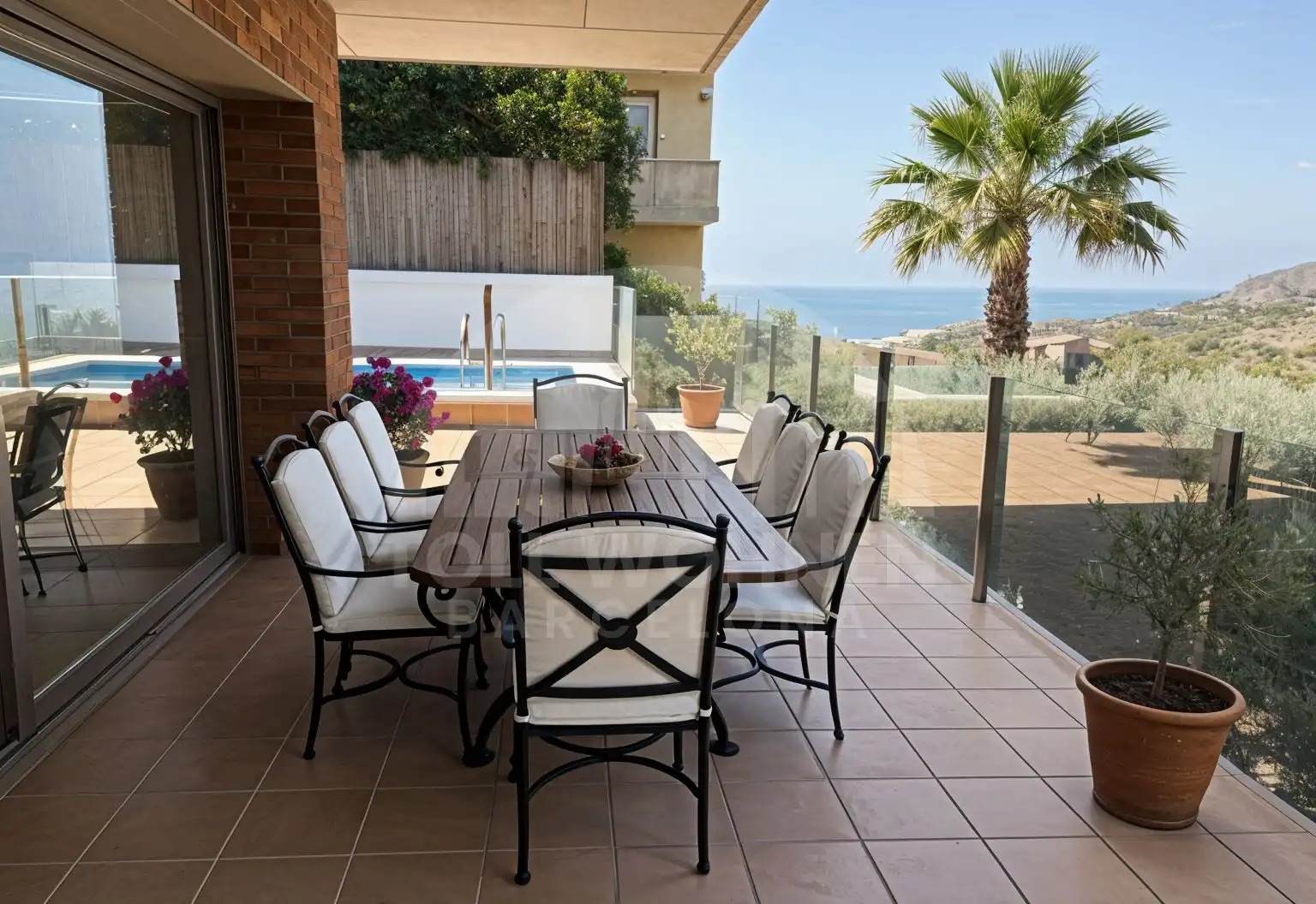 Terrace of Detached homes for sale in Castelldefels  with Air Conditioner, Heating and Terrace