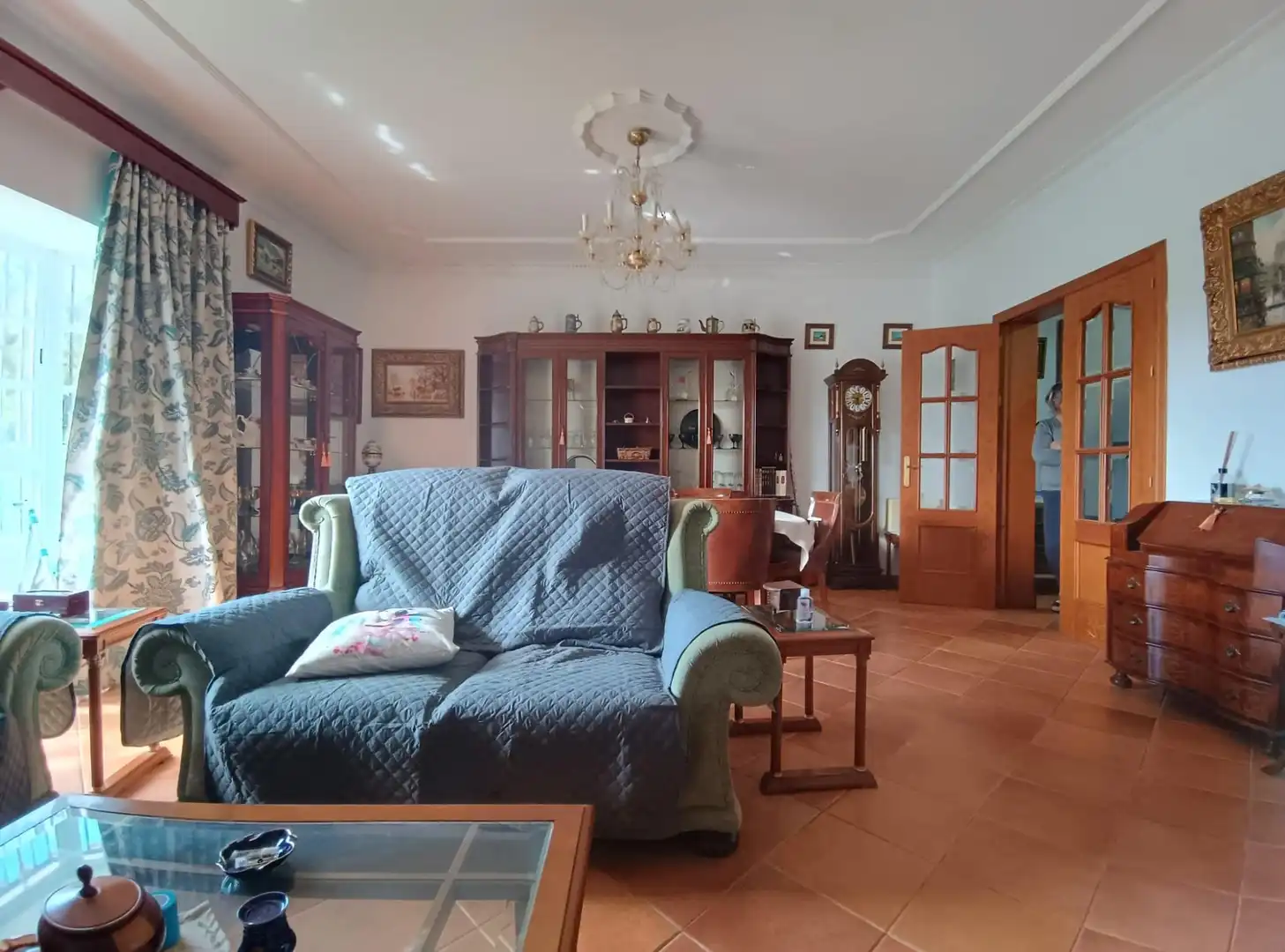 Sala de estar de Casa o chalet en venta en Chiclana de la Frontera con Jardín privado