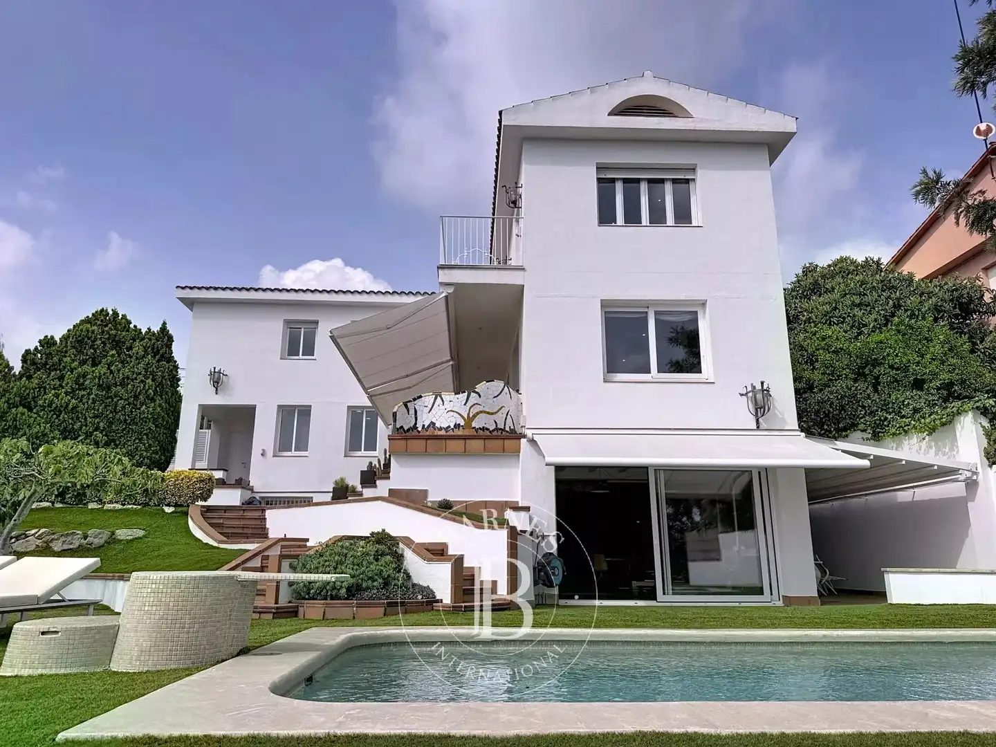 Vista exterior de Casa o chalet en venta en Mataró con Aire acondicionado, Calefacción y Jardín privado